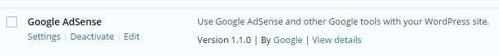 Cara pasang adsense plugin punya google untuk wordpress