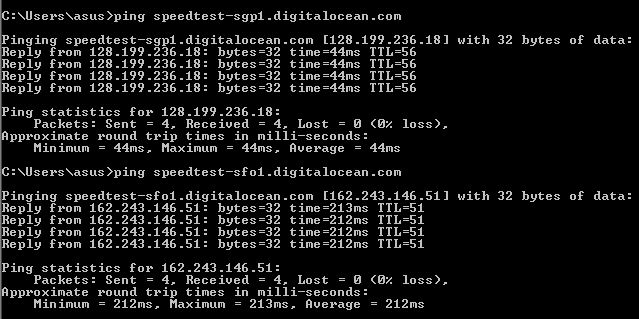 Ping command