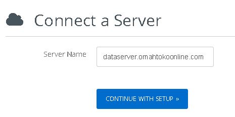 Connect to server