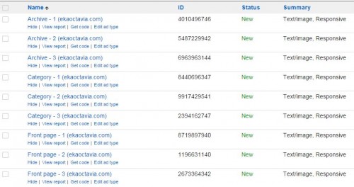 adsense ad yang tercipta otomatis