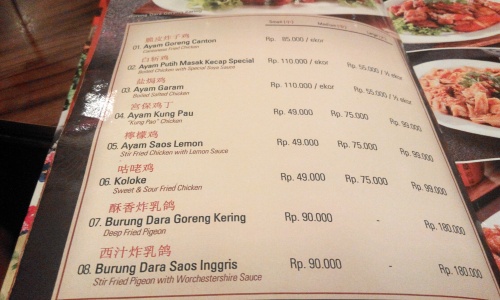 Ayam burung dara