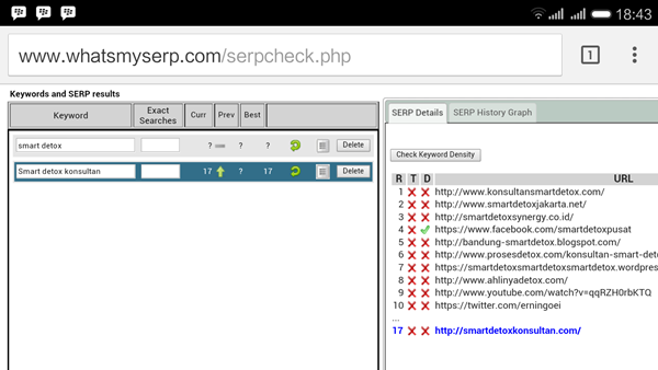 cara efisien dan aman cek serp keyword semua domain kita di google indonesia
