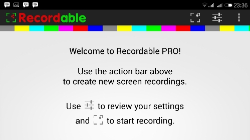 Recordable pro dasbor