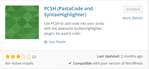 pcsh