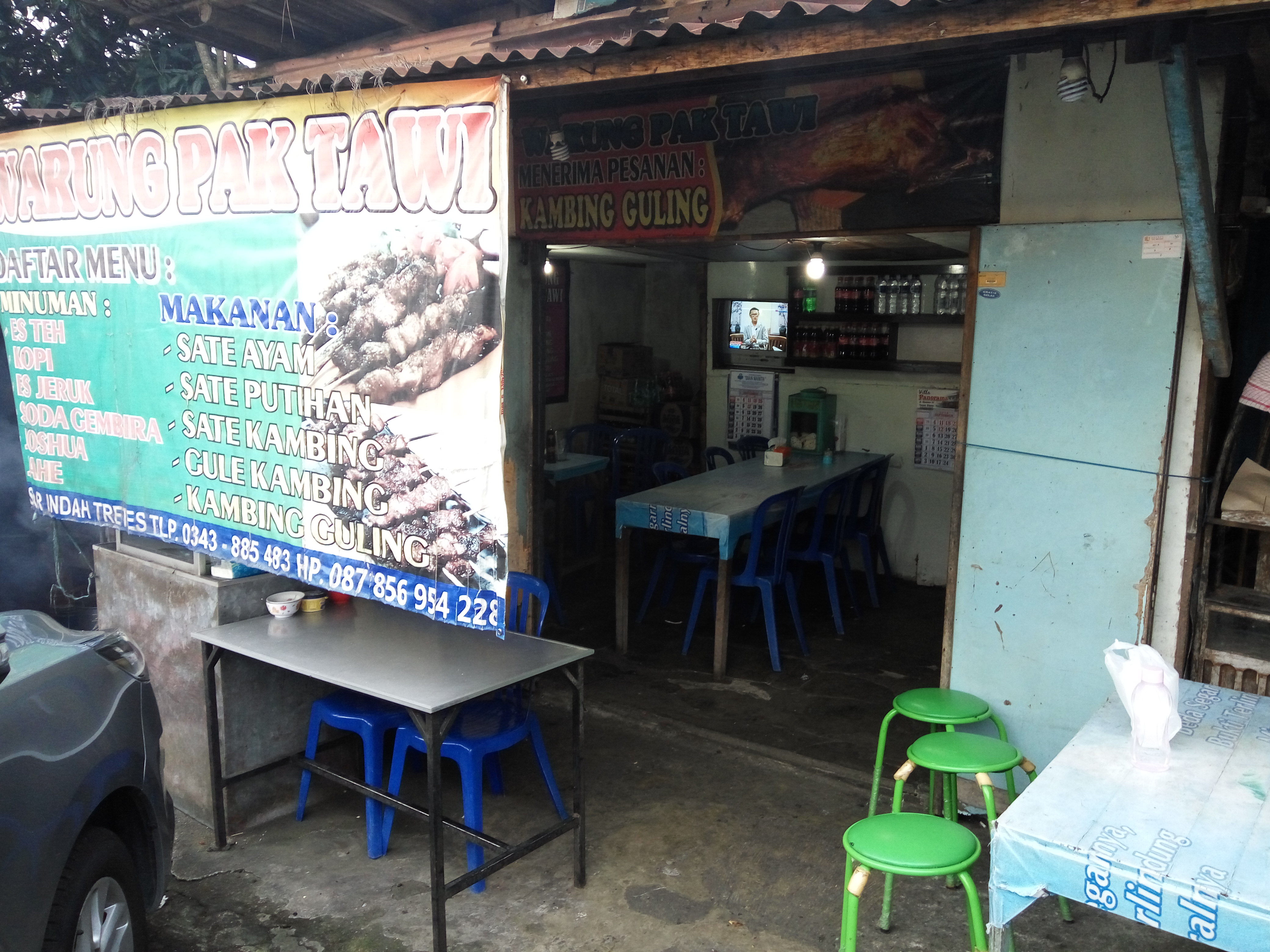 warung sate asin pak Tawi