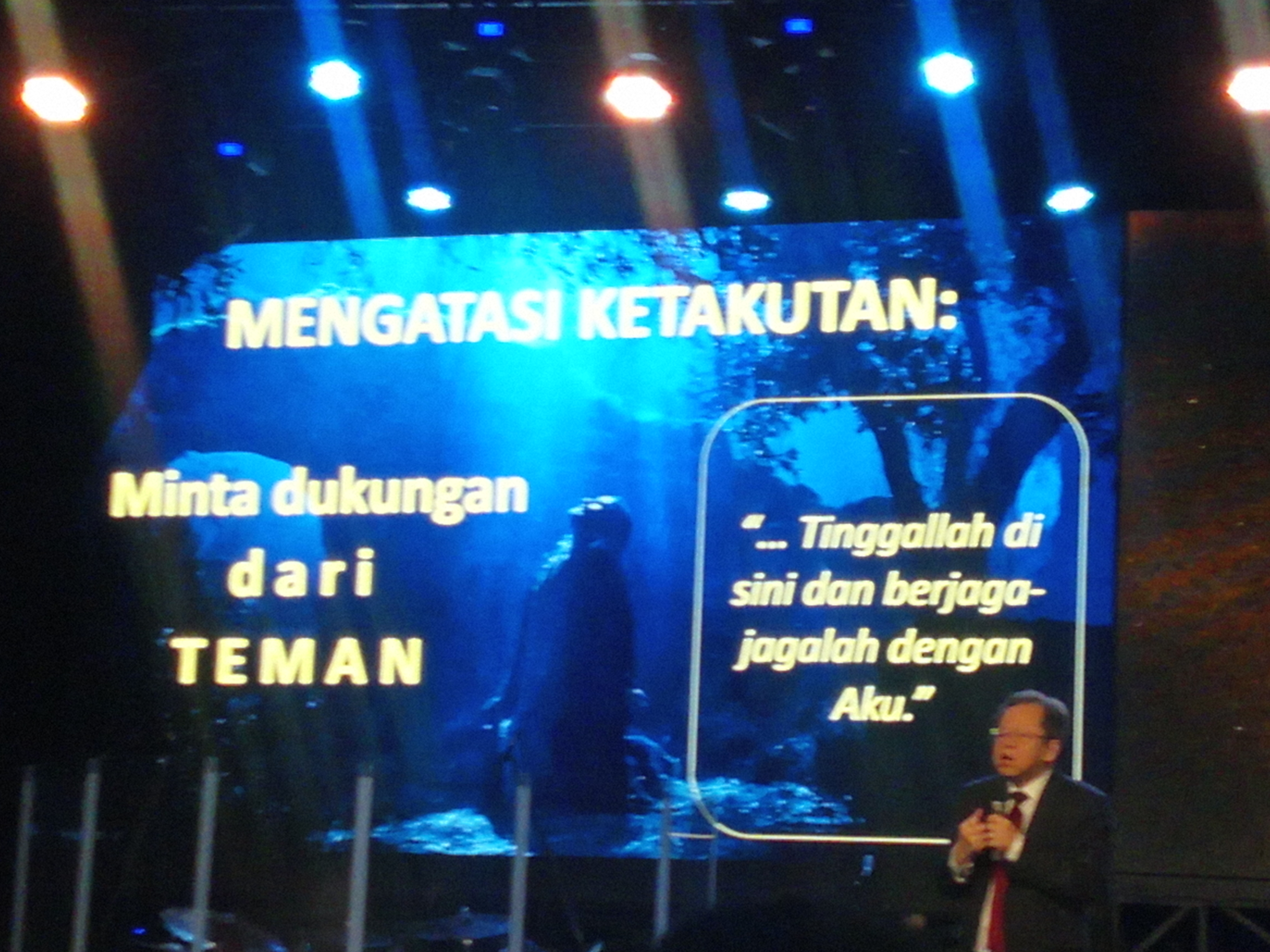 Cara mengatasi ketakutan