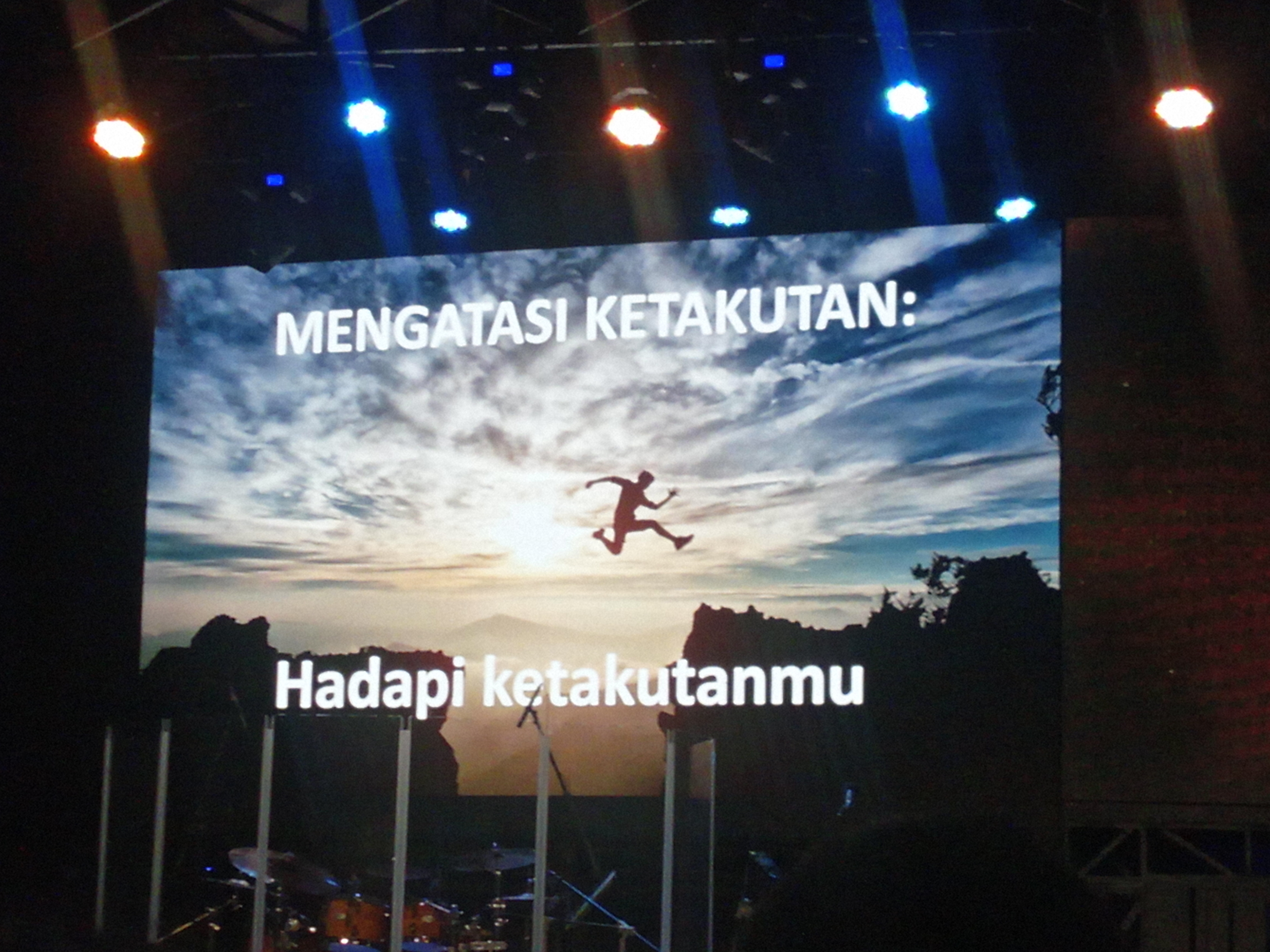 Cara ketiga mengatasi ketakutan